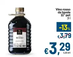 Qui Discount Vino rosso Borgo Docale offerta