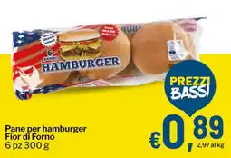 Qui Discount Pane per hamburger Fior di Forno offerta