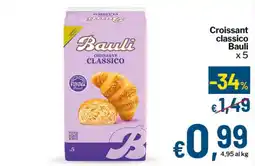 Qui Discount Croissant classico Bauli offerta
