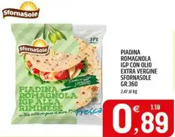 Ard Discount Piadina Romagnola IGP alla Riminese Sfornasole offerta