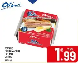 Ard Discount Fettine di formaggio Optimo offerta