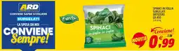 Ard Discount Spinaci in foglia su foglia OrtoZero offerta