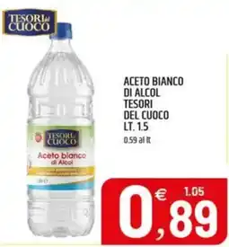 Ard Discount Aceto bianco di Alcol Tesori del Cuoco offerta