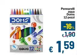 Qui Discount Pennarelli aqua Doms offerta