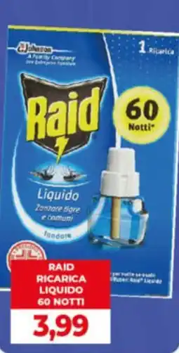 GeD Shopping Raid ricarica liquido offerta