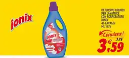 Ard Discount Detersivo liquido per lavatrice Ionix offerta