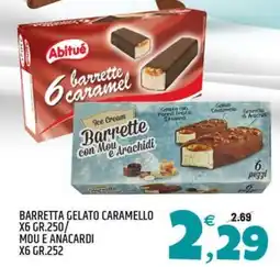 Ard Discount Barretta gelato caramello/ mou e anácardi offerta