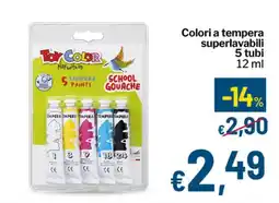 Qui Discount Toy Color colori a tempera offerta