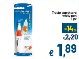 Qui Discount Tratto correttore whitypen offerta