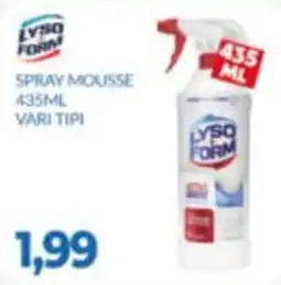 GeD Shopping Lysoform spray mousse vari tipi offerta