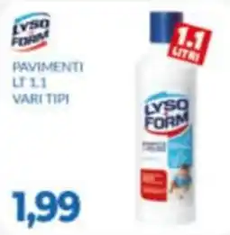 GeD Shopping Lysoform pavimenti offerta