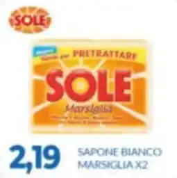 GeD Shopping Sapone bianco Marsiglia offerta
