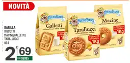 Tutto Risparmio Cash&Carry Barilla biscotti macine/galletti/tarallucci offerta