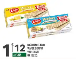 Tutto Risparmio Cash&Carry Gastone Lago wafer doppio offerta