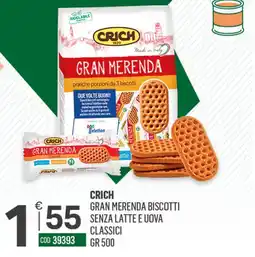 Tutto Risparmio Cash&Carry Crich gran merenda biscotti classici offerta