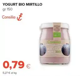Oasi Yogurt intero mirtillo nero bio Consilia offerta