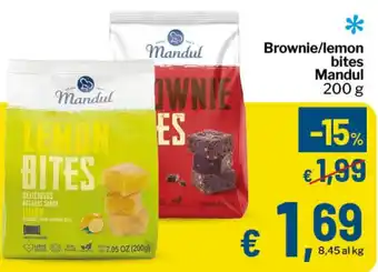 Lemon bites Mandul