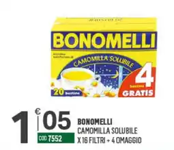 Tutto Risparmio Cash&Carry Bonomelli camomilla solubile offerta