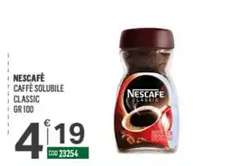 Tutto Risparmio Cash&Carry Nescafé caffè solubile classic offerta