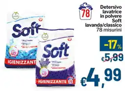 Qui Discount Soft lavanda/classico offerta