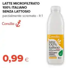 Oasi Consilia latte 100% italiano senza lattosio offerta