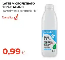 Oasi Latte microfiltrato Consilia offerta