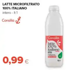Oasi Consilia latte 100% italiano offerta