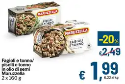 Qui Discount Fagioli e tonno Maruzzella offerta
