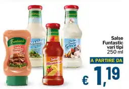 Qui Discount Salse Funtastic vari tipi offerta
