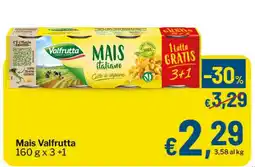 Qui Discount Mais Valfrutta offerta