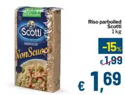 Qui Discount Riso parboiled Scotti offerta
