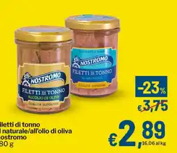 Qui Discount Filetti di tonno Nostromo offerta