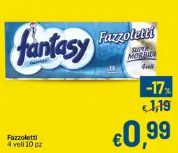 Qui Discount Fazzoletti fantasy offerta