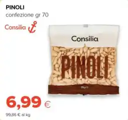 Oasi Pinoli Consilia offerta