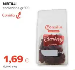 Oasi Cranberry Consilia offerta