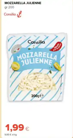 Oasi Mozzarella julienne Consilia offerta