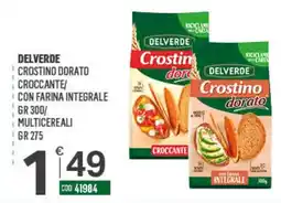 Tutto Risparmio Cash&Carry Delverde Crostino dorato offerta