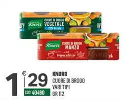 Tutto Risparmio Cash&Carry Knorr Cuore di Brodo offerta