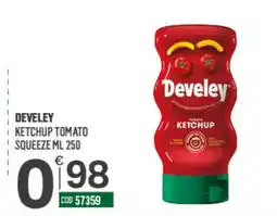 Tutto Risparmio Cash&Carry Develey ketchup tomato squeeze offerta