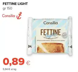 Oasi Fettine light Consilia offerta