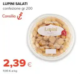 Oasi Lupini salati Consilia offerta