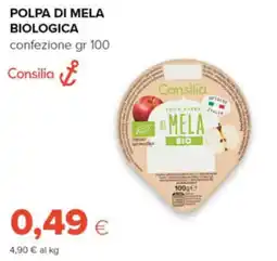 Oasi Polpa di mela biologica Consilia offerta