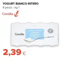 Oasi Yogurt bianco intero Consilia offerta