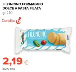 Oasi Filoncino formaggio dolce a pasta filata Consilia offerta