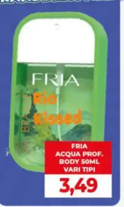 GeD Shopping Fria acqua prof. body offerta