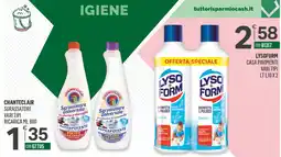 Tutto Risparmio Cash&Carry Lysoform disinfettante e pulisce offerta