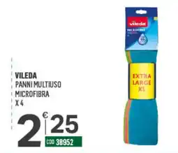 Tutto Risparmio Cash&Carry Vileda panni multiuso microfibra offerta