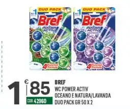 Tutto Risparmio Cash&Carry Bref WC Power Activ offerta
