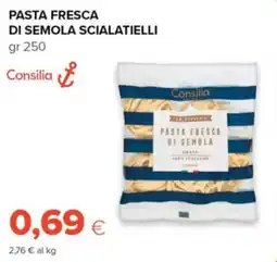 Oasi Pasta fresca di semola scialatielli Consilia offerta