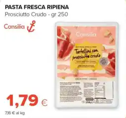 Oasi Consilia Tortellini con prosciutto crudo offerta
